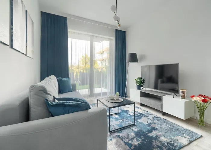 Apartamento Ground Floor With A Garden In Niechorze